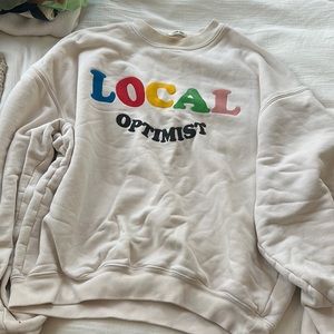 Mad happy local optimist sweatshirt